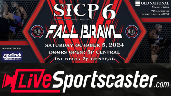 SICP 6: FALL BRAWL! Evansville, IN - 10/5/24 5:00PM CST