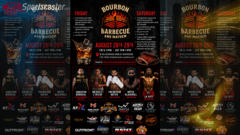 MAIN EVENT KOMBAT | BOURBON, BBQ and MAYHEM | SATURDAY AUGUST 29TH 7PM