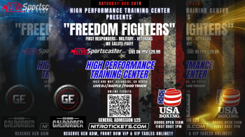 GE FIGHTS & HIGH POINT TRAINING CENTER PRESENTS: FREEDOM FIGHTERS | Saturday August 29th 1PM