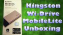 ► Kingston Wi-Drive MobileLite BETA Unboxing