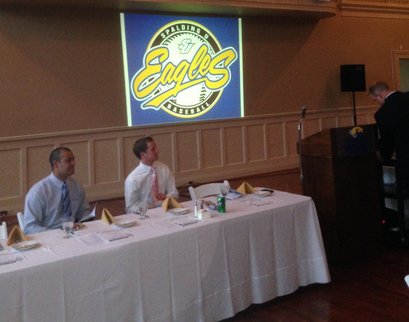 Spalding University Baseball First Pitch Dinner 2014 episode artwork