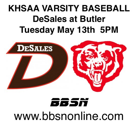 DeSales High School @ Butler Varsity Baseball episode artwork