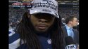 Baby watches Richard Sherman's postgame interview