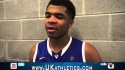 Kentucky Wildcats TV:Andrew Harrison and Julius Randle Auburn Postgame