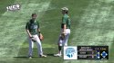 Caleb Patterson of Columbia State (TN) Makes the Over Shoulder Grab at Juco World Series
