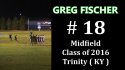 Greg Fischer Midfielder Class of 2016 Trinity Soccer Video