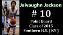 Jaivaughn Jackson Pt Guard Class of 2015 Southern (KY)