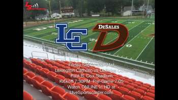 Lexington Catholic at DeSales Varsity Football 9-21-18 7:30PM