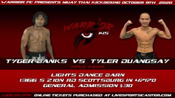 Warrior FC 145 | Muay Thai Kickboxing - Scottsburg, IN