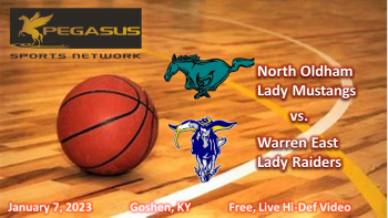 KY Girls HS Basketball - North Oldham vs. Warren East 1-7-23 1 pm ET (Pegasus Sports Network)