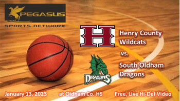 KY Boys HS Basketball - South Oldham vs. Henry County 1-21-23 7 pm ET (Pegasus Sports)