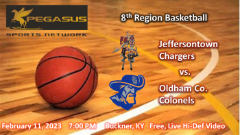 KY Boys HS Basketball - Oldham Co. vs. Jeffersontown 2-11-23 7 pm ET (Pegasus Sports Network)